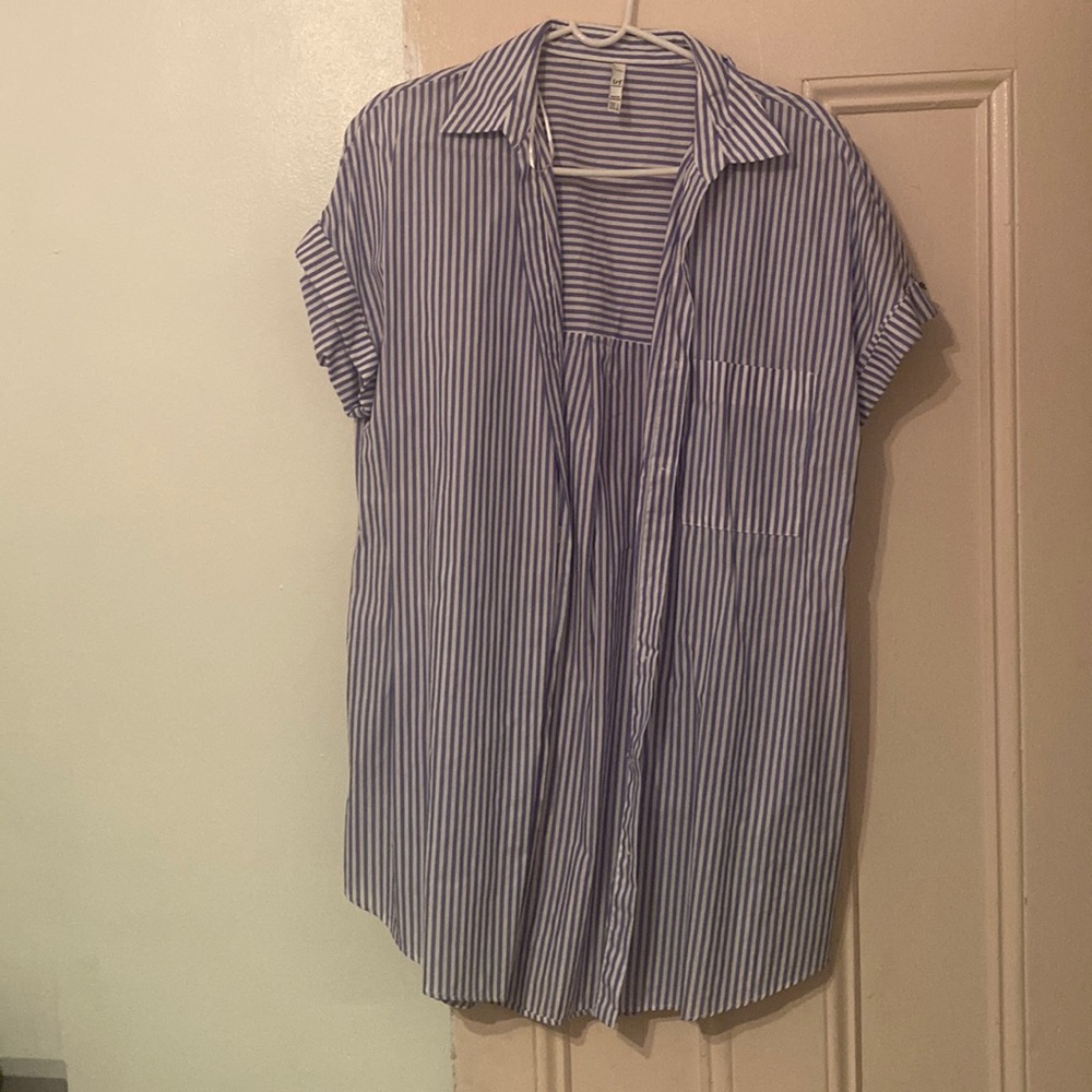 Zara oversized blouse.